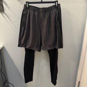 Lululemon Cold Terrain 2-in-1 Short 6" Size L